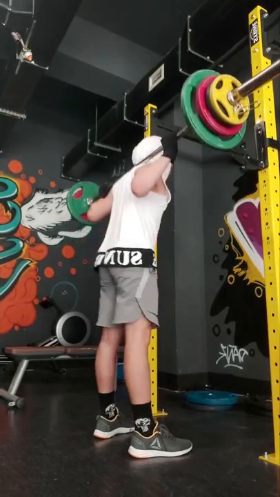 Strong top position – rep 1 lockout